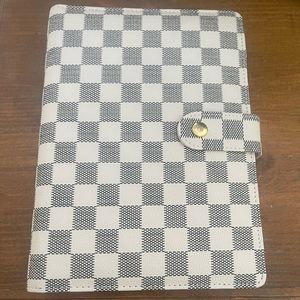 Checkered pattern journal